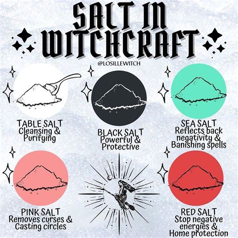 Effective witchcraft always fling salt